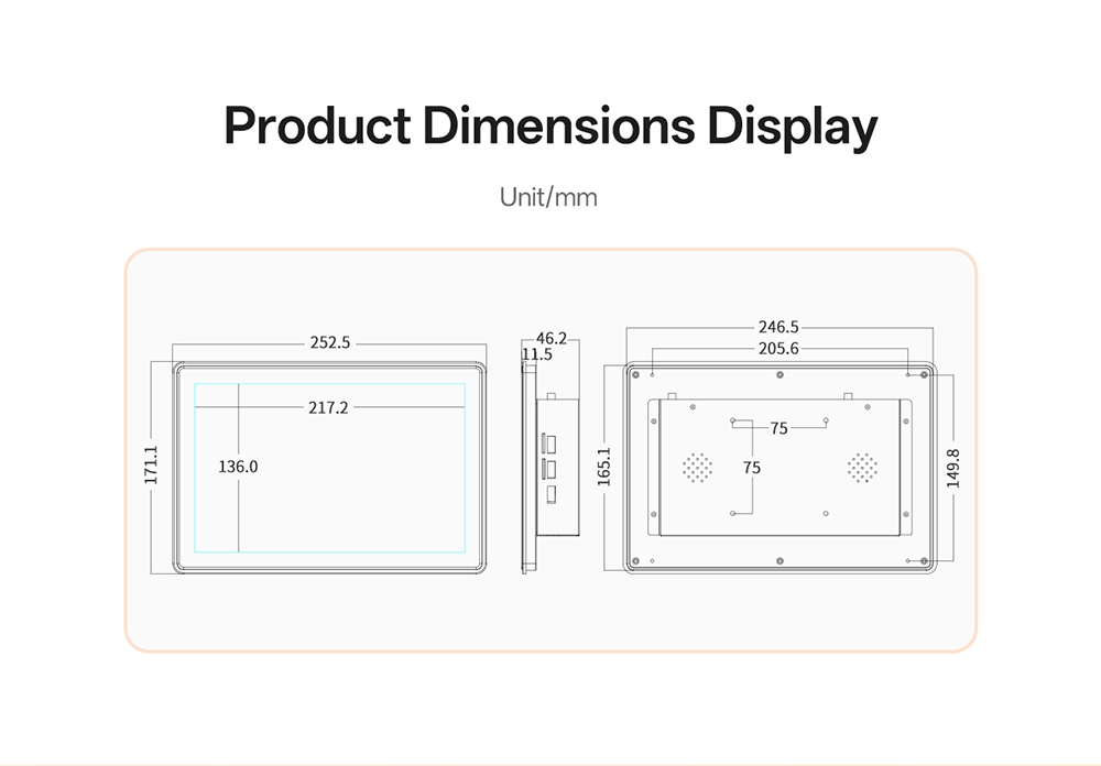 B L1 10.1" Touch Panel PC - 21