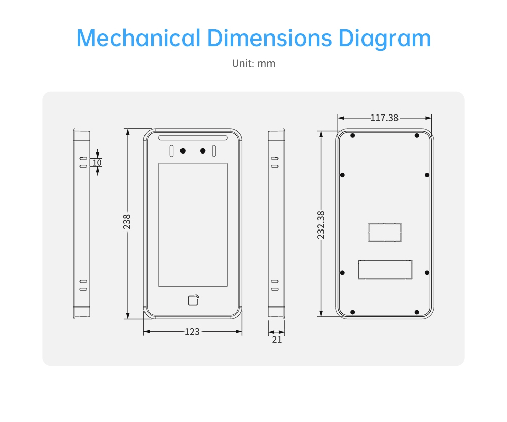 F IC 7" Touch Panel PC - 12