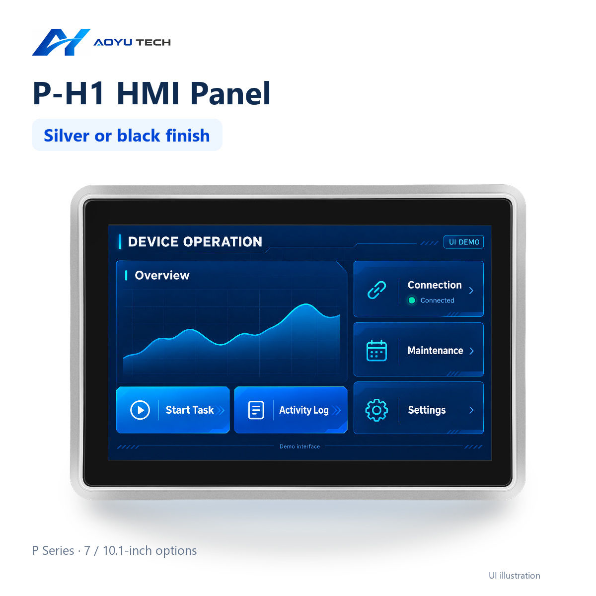 P-H1-070 7-inch HMI Panel