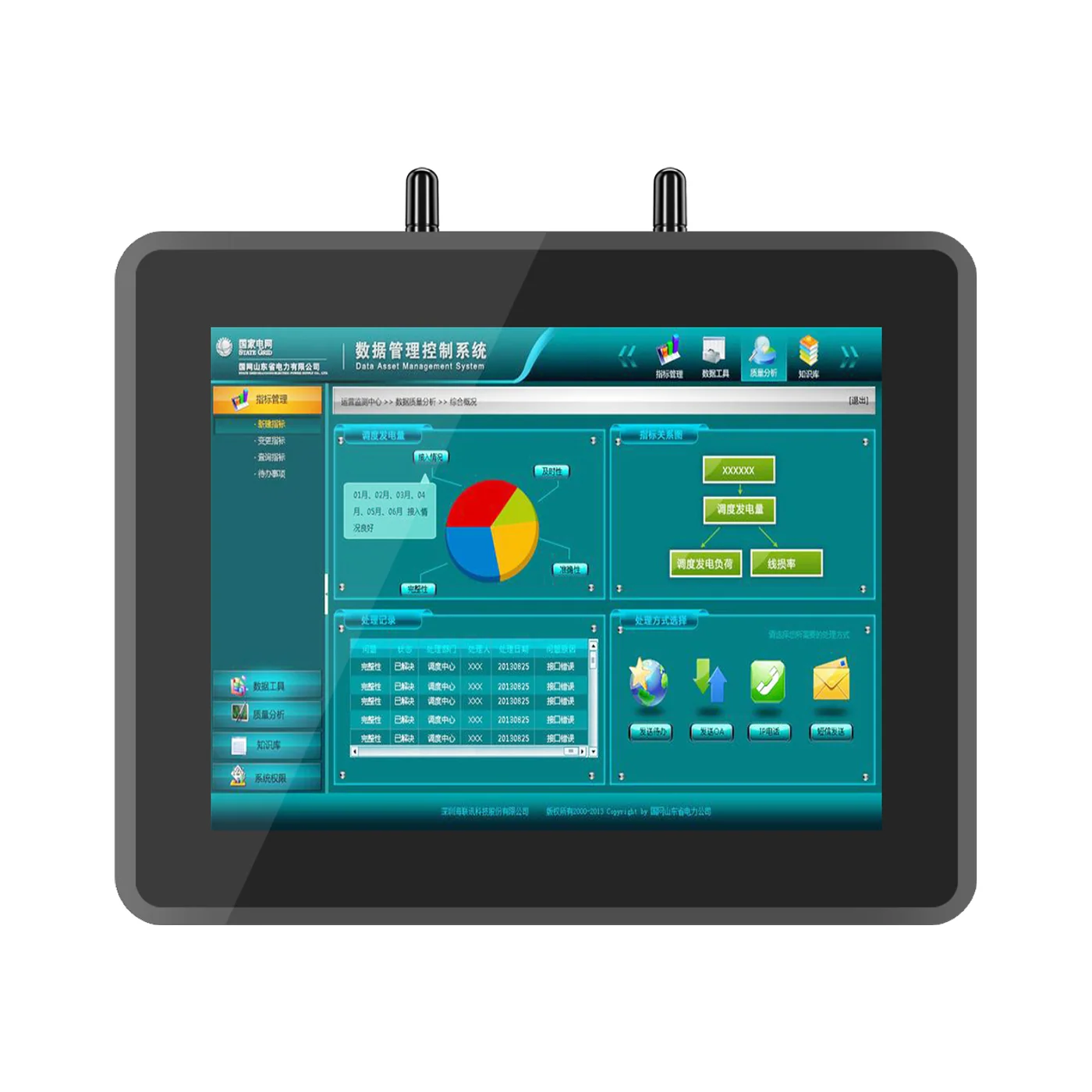 AY-T03 8-inch Enclosed Industrial Panel PC