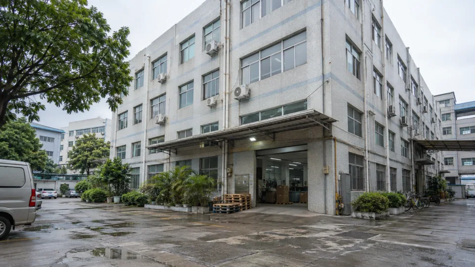 Industrial building exterior